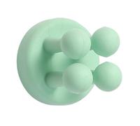 Silicone Toothbrush Holder - Silicone 1.38x1.38x1.38in | Multi Function Hook, Adhesive Wall Mount Utility Hook | Waterproof Organizer For Razor Cable Towel Key Shaver Kitchen Bathroom Office Use