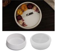 Silicone Tray Mould,Candle Holder Silicone Mould,Jewelry Resin Plant Flower Pot Casting Mould,Diy Epoxy Resin Molds For Craft Making