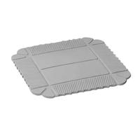 Silicone Trivet Mats - Foldable Heat-Resistant Kitchen Pads, Multi-Use Hot Pan Coaster and Cutting Mat for Cooking, Counter Protection Trivets for BBQ, Heat Safe Table for Daily Use 8.46x8.46 inches
