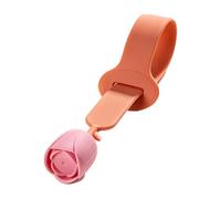 Silicone Tulip Toilet Lid Lifter, Hands-Free Seat Lift Handle | Durable soft silicone, hygienic hands-free lifting, elegant tulip design, fits for bathrooms Rose B