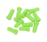 Silicone Ventouses Oculaires Vert, Mini, 12 Pièces | Format Compact, Design Charmant et Raffiné, pour Voyage, Spa ou Salon, Usage Visage et Contour des Yeux