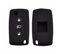 Silicone Voiture à Distance Pliant clé étui Coque Peau protéger 3 Bouton pour citroën C2 C3 C4 Picasso Xsara C5 C6 C8