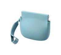 Silicone Wallet, Earbud Case Pouch with Zipper, Compact Coin Holder Bag Women and Men, Soft Silicone Storage Pouch for Cables, Keys, Coin, Cards, Travel & Daily Necessities