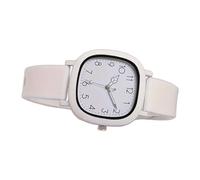Silicone Watch - Silicone Strap Bracelet, Solid Color Ladies Wristwatch | Adjustable Size, Fashion Accessory, Birthday Gift For Women Teens Girls Mom Daily Commuting School Office Casual Wear