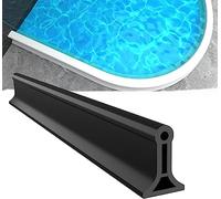 Silicone Water Retaining Strip, Water Barrier for Sink, Collapsible Shower Water Dam, Shower Threshold Water Dam, Bathtub Shower Splash Guard (black,100cm)