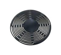 Silicone Wine Bottle Coaster - Mesh Multi-Use Carrier Set (Black)