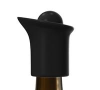 Silicone Wine Bottle Stopper - Reusable Bottle Stoppers | 5.6x5.2x3.6cm Beer Plug with Leakproof Seal, Food Grade Silicone Cap for Kitchen Gadgets, Champagne Topper, Bartending tool for Travel