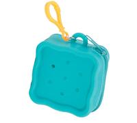 Silicone Zipper Coin Purse Lovely Hole Design Miniature Portefeuille pour Enfants Sachets de Stockage pour Les Enfants Girls Soft Silicone Carte Holder