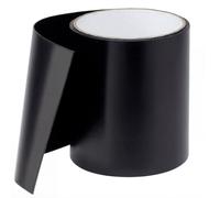 SILIKI Ruban Adhésif Sous-Marin Instantané Bande de Réparation pour Piscine, Bateau, Gouttière, Tuyau, Camping-Car Ruban d’Étanchéité Résistant à l’Eau et aux Intempéries (Noir, 10cm x 150cm)