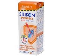 Silikom Protect | Protection contre les Poux & Traitement Actif Spray 200 ml