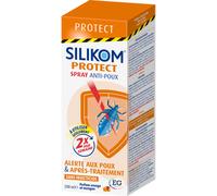 Silikom Protect Spray Contre Les Poux Parfum Orange Et Mangue 200ml