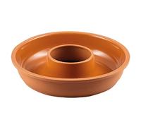 Silikomart 193445 Moule à pâtisserie rond avec anneau de sécurité, Terracotta