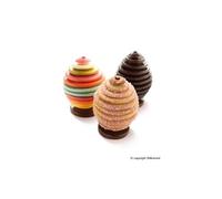silikomart 194922 moule à pâtisserie avec oeufs de pâque en 3d marron silicone 305 x 305 x 15 mm