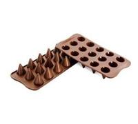SILIKOMART 195553 MOULE À PRALINES KONO SCG 20 (MARRON) Marron G