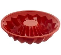 silikomart 20.224.00.0060 SFT224 Moule Forme Savarin Silicone Terre Cuite, Terracotta