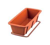 Silikomart 20.326.00.0060 SFT326 Moule Forme Plum-Cake Silicone Terre Cuite, 9.5"