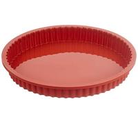 Silikomart 20.424.00.0060 SFT424 Moule Forme Flan Silicone Terre Cuite, 9.5"
