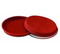 silikomart 20.428.00.0060 SFT428 Moule Forme Flan Silicone Terre Cuite, 11"