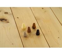 Silikomart | 22.162.77.0265 Moule en silicone pour chocolats Scg062 bonhomme de neige sur le thème de l'hiver - ø26 h 35 mm