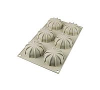 Silikomart Moule Mini Goccia 26.234.13.0065 - Silicone gris, 6 empreintes, 6,8 cm