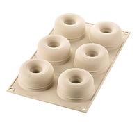 silikomart 26.303.13.0065 Moule en Silicone Mini Arena, Gris Clair, ø70 H 36 mm