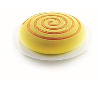 Silikomart 28.340.13.0065 Moule en Silicone 3D GIROTONDO by, Gris, Ø 252 mm H 60 mm