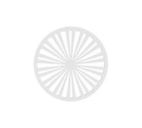 Silikomart | 33.214.87.0065 GALETTE DES ROIS 04 - Stencil en silicone pour réaliser la traditionnelle Galette des Rois. ø210 h 2,5 mm