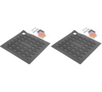 Silikomart 70.199.55.0001 Miss Hot Manique ACC071 Silicone Gris (Lot de 2)