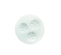 Silikomart 71.378.00.0096 Moule pour Pâte à Sucre SLK278 Thème Fantaisie Silicone Blanc