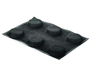 Silikomart - AIR PLUS 14 - MOULE EN SILICONE N.6 ROUND ø85 H 20 MM, Noir