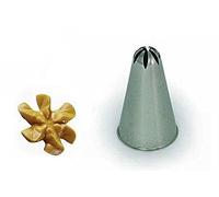 Silikomart |BX4014, Embout en acier inoxydable pour Sac à Poche, Taille Ø 14 h 50 mm