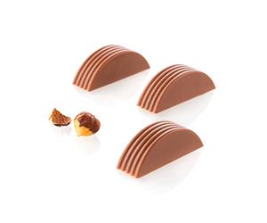 Silikomart - CH004 - RIGA P - MOULE EN TRITAN N.24 47 X 15 H 16 MM, Brun