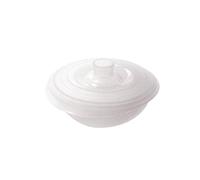 silikomart | COC 04 Récipient rond en Silicone, antiadhésif, paquet de 1 Moule pour cuisson au micro-ondes ø235 h 75 mm, fabriqué en Italie