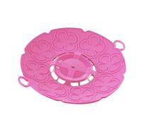 Silikomart |Couvercle en Silicone avec Fentes pour la Vapeur, Couleur Fuchsia, Dimensions Ø300 mm, Made in Italy