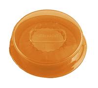 Silikomart | Couvercle en Silicone CAPFLEX XL, Diamètre 105 mm, Orange | Élastique et Lavable au Lave-vaisselle