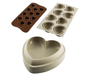 Silikomart - Cœur - Cœur - SCG48 My Love - Moules en silicone coeur