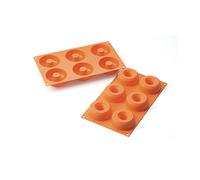 Moule 6 donuts silicone Platinium Silikomart