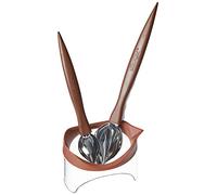 Silikomart | Ensemble de Cuillère Décorative + Tassex en Acier Inoxydable | pour Décorations de Gâteau, Silicone, Multicolore, Dimensions 190 x 230 x 5 mm, Couleur Argent