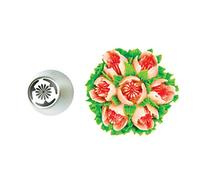 Silikomart | Flower Tube 17, embout en acier inoxydable pour Sac à Poche, trou pour décorations florales, taille Ø 25 mm