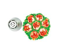 Silikomart | Flower Tube 25, embout en acier inoxydable pour Sac à Poche, trou pour décorations florales, taille Ø 25 mm