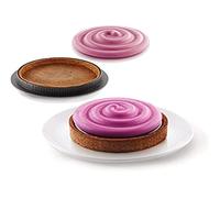 Silikomart - Moule à 6 tartelettes Twist - Silicone - Beige