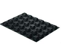 Silikomart | Micro-Formes en Silicone Perforé, Moule Square, Dimensions 400 x 300 x 16 mm,