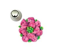 Silikomart - mini decor tube 02 - bocchetta in acciaio inox per sac à poche