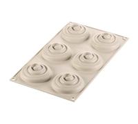 SILIKOMART Moule 6 Mini-Tartes Twist - 3Design