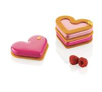 MINI LOVE STORY - SILICONE MOULD N.8 80X66 H 12 MM + CUTTER