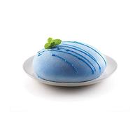 silikomart | Moule à gâteau en silicone Modern GOCCIA, antiadhésif, Lot de 1 Moule à gâteau, Design 3D, Ø 220 h 70 mm, Volume 1650 ml, Made in Italy, Gris
