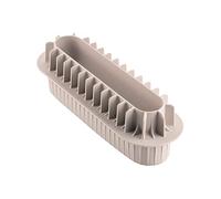 silikomart | Moule à gâteau en Silicone moderne INSERT BUCHE, 200 x 35 mm | Design 3D, h 30 mm, Volume 190 ml, antiadhésif, Lot de 1 Moule à gâteau, Made in Italy