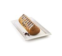 silikomart | Moule à gâteau en Silicone moderne MERINGA, antiadhésif, paquet de 1 moule avec anneau de sécurité, design 3D, 250 x 90 mm, h 75 mm, volume 1,1 l, fabriqué en Italie