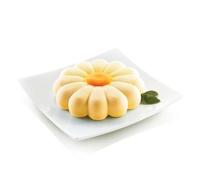 silikomart | Moule à gâteau en silicone SPRING, anti-adhérent, Lot de 1 Moule à gâteau, Design 3D, Ø 220 h 50 mm, Volume 1500 ml, Made in Italy, Gris
