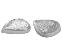silikomart | Moule en Silicone, Forme Sugarflex Feuilles, Dimensions 97 x 60 mm, Made in Italy